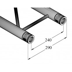 ALUTRUSS BILOCK BQ2-5000 2-way Cross Beam